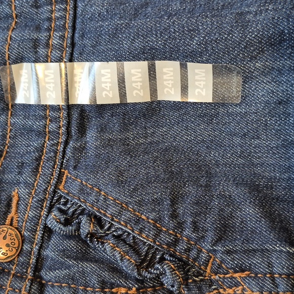 NEW OshKosh B'gosh Girls Denim Overalls - Picture 2 of 5